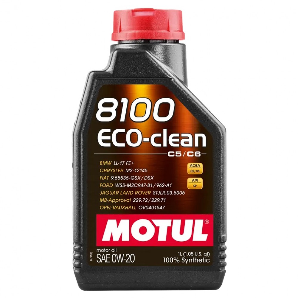 Масло Motul 8100 ECO-clean 0W-20 - 1 Литър