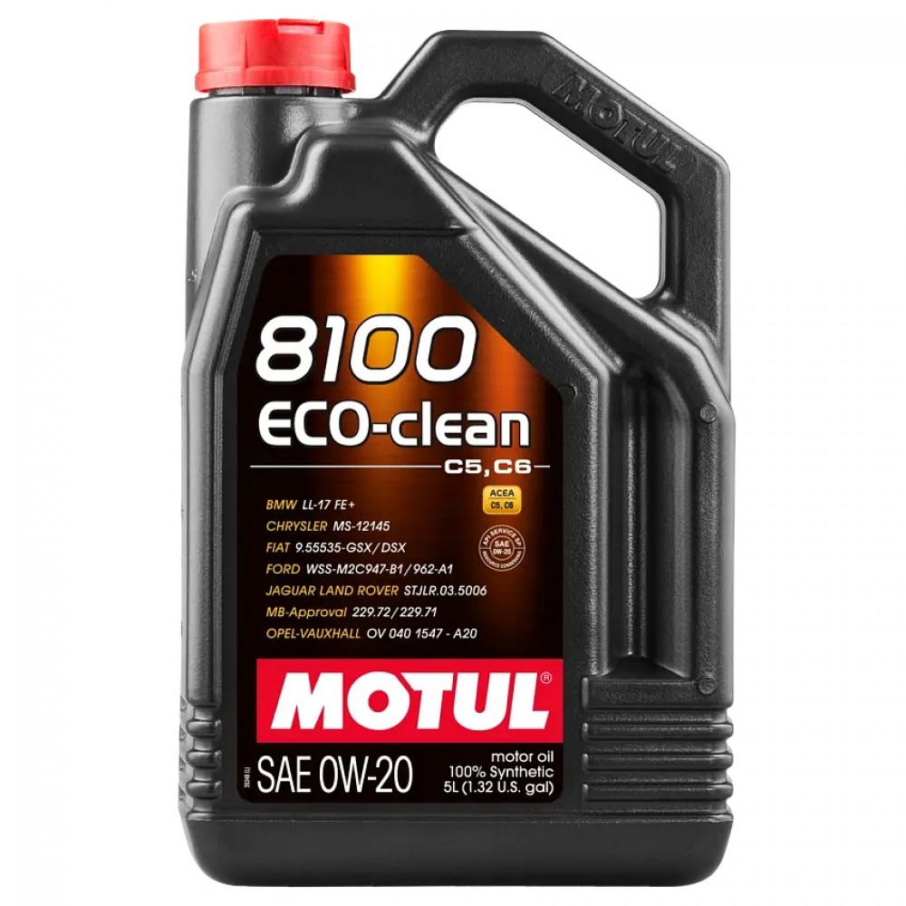 Масло Motul 8100 ECO-clean 0W-20 - 5 Литра