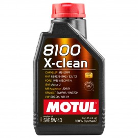 Масло Motul 8100 X-clean 5W-40 C3 - 1 Литър