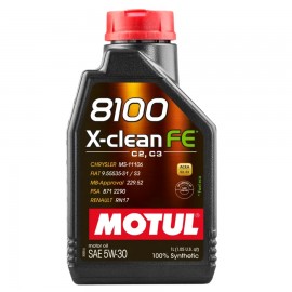 Масло Motul 8100 X-clean FE 5W-30 - 1 Литър