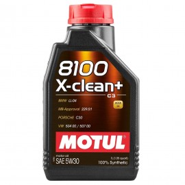 Масло Motul 8100 X-clean+ C3 5W-30 - 1 Литър