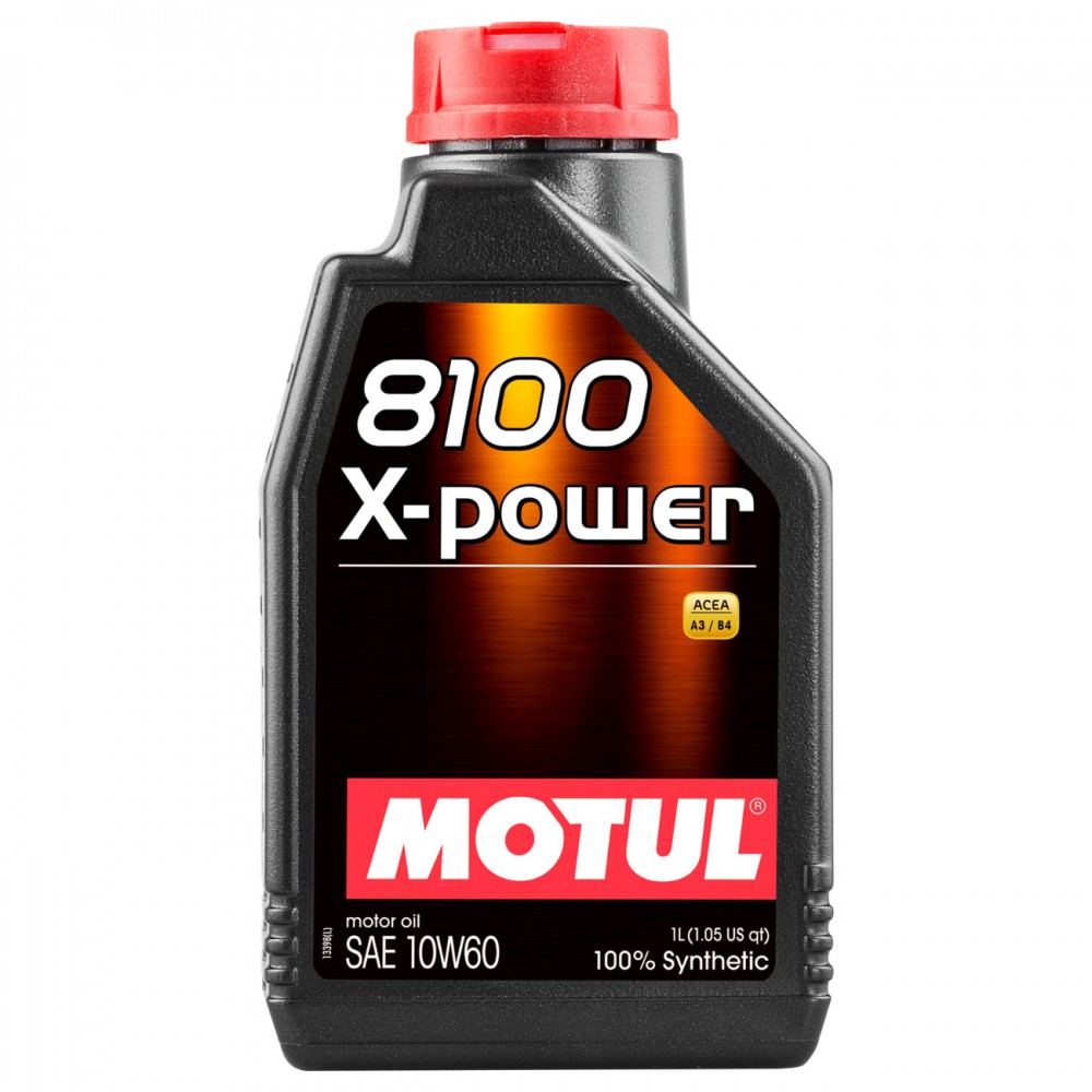 Масло Motul 8100 X-Power 10W-60 - 1 Литър
