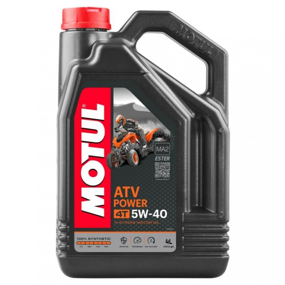 Масло Motul ATV Power 4T 5W-40 - 4 Литра