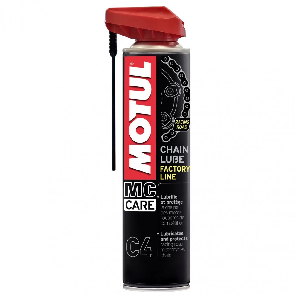Спрей за вериги Motul MC Care C4 Chain Lube Racing Road FL - 400ml