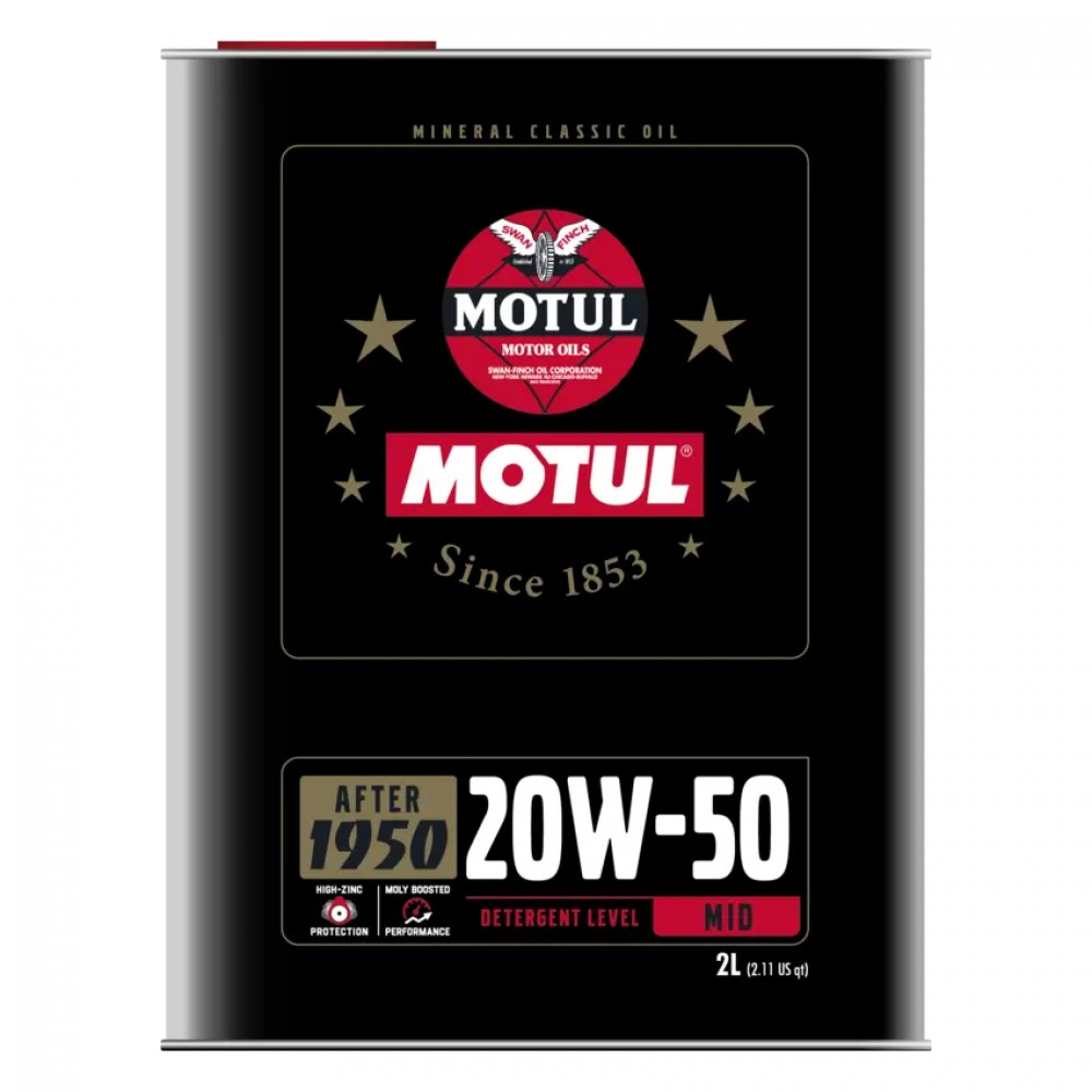 Масло Motul Classic Oil 20W-50 - 2 Литра