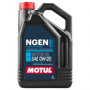 Масло Motul NGEN HYBRID 0W-20 - 4 Литра