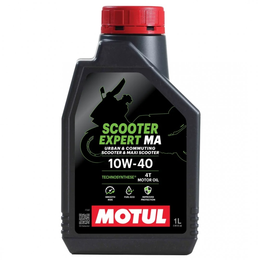 Масло Motul Scooter Expert MA 10W-40 4T - 1 Литър