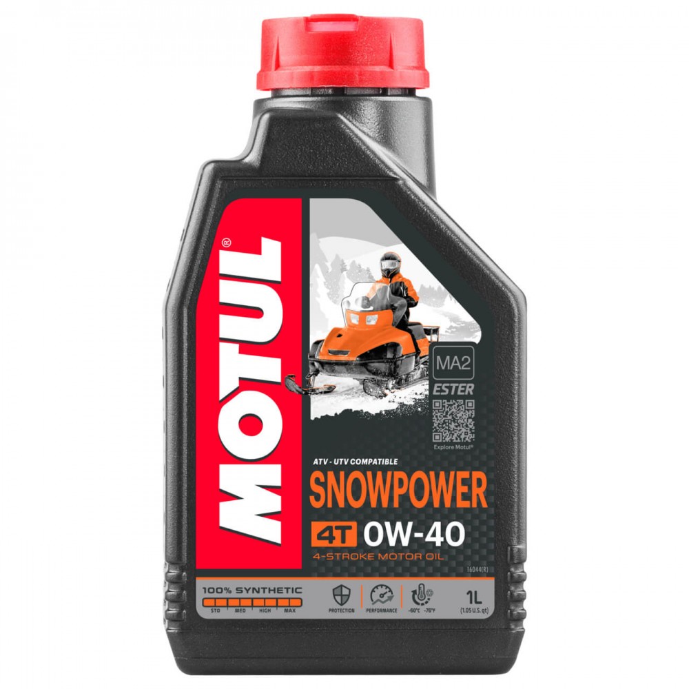 Масло Motul SnowPower 4T 0W-40 - 1 Литър