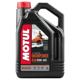 Масло Motul SnowPower 4T 0W-40 - 4 Литра