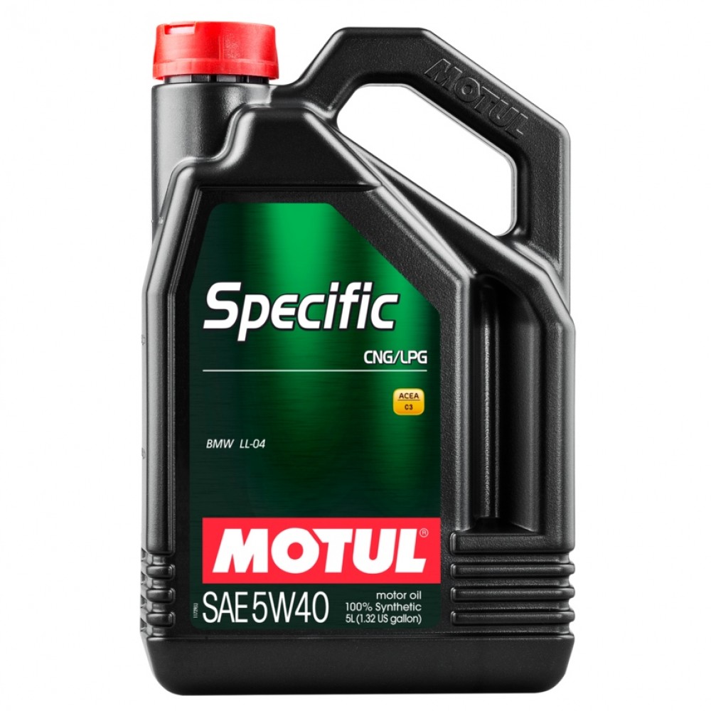Масло Motul Specific CNG/LPG 5W-40 - 5 Литра