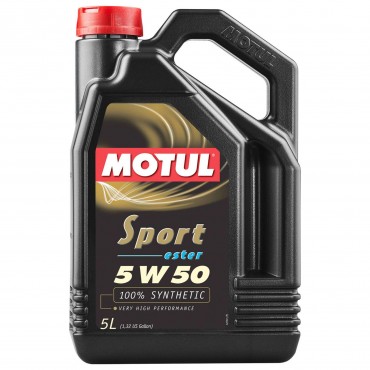 Масло Motul Sport 5W-50 - 5 Литра