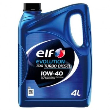 Масло Elf Evolution 700 Turbo Diesel 10W-40 - 4 Литра