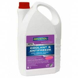 Антифриз концентрат RAVENOL ETC Protect C12evo - 5 Литра