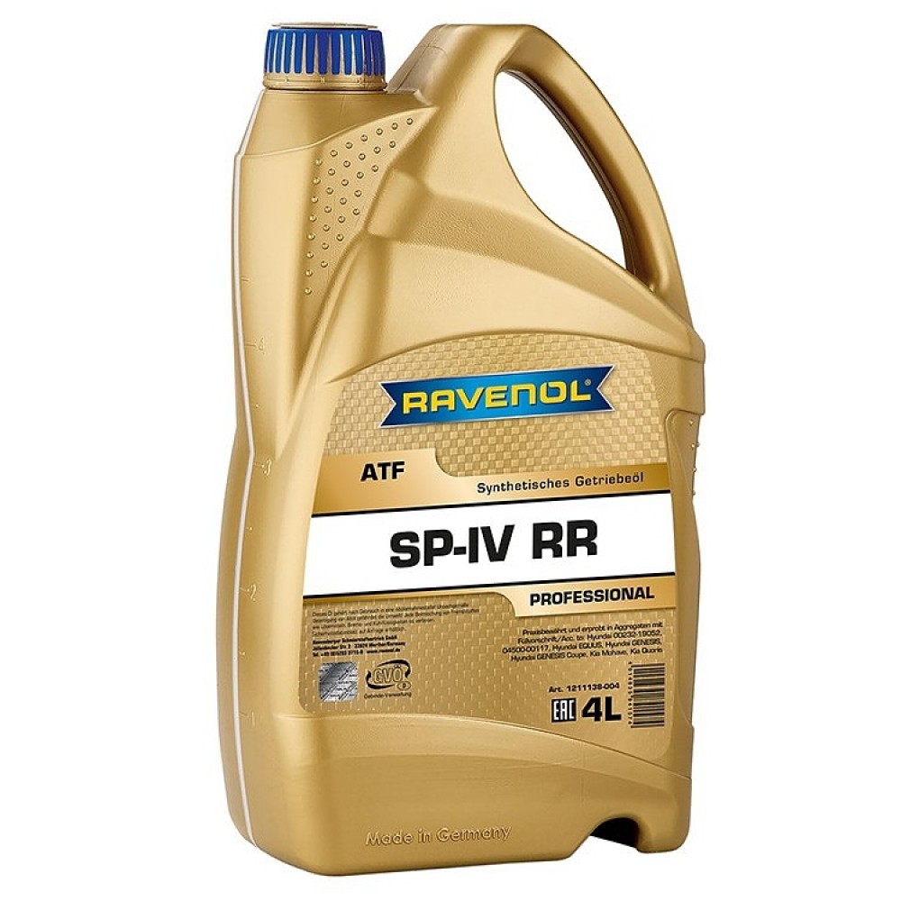 Масло RAVENOL ATF SP-IV RR - 4 Литра Масло RAVENOL ATF SP-IV RR - 4 Литра