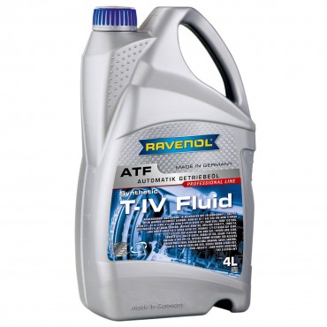 Масло RAVENOL ATF T-IV Fluid - 4 Литра
