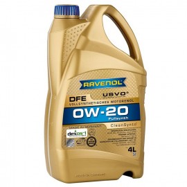 Масло RAVENOL DFE 0W-20 - 4 Литра