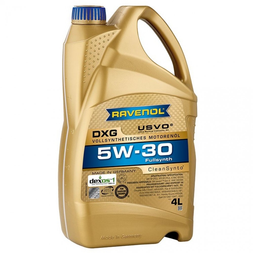 Масло RAVENOL DXG 5W-30 - 4 Литра