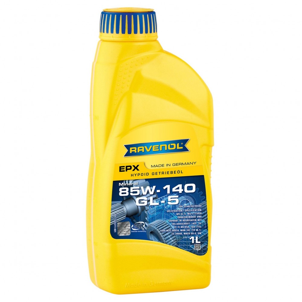 Масло RAVENOL EPX 85W-140 GL-5 - 1 Литър
