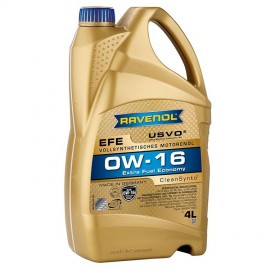Масло RAVENOL Extra Fuel Economy EFE 0W-16 - 4 Литра