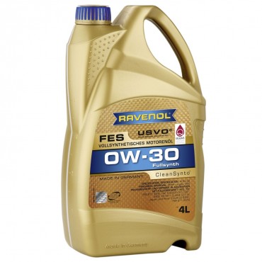 Масло RAVENOL FES 0W-30 - 4 Литра