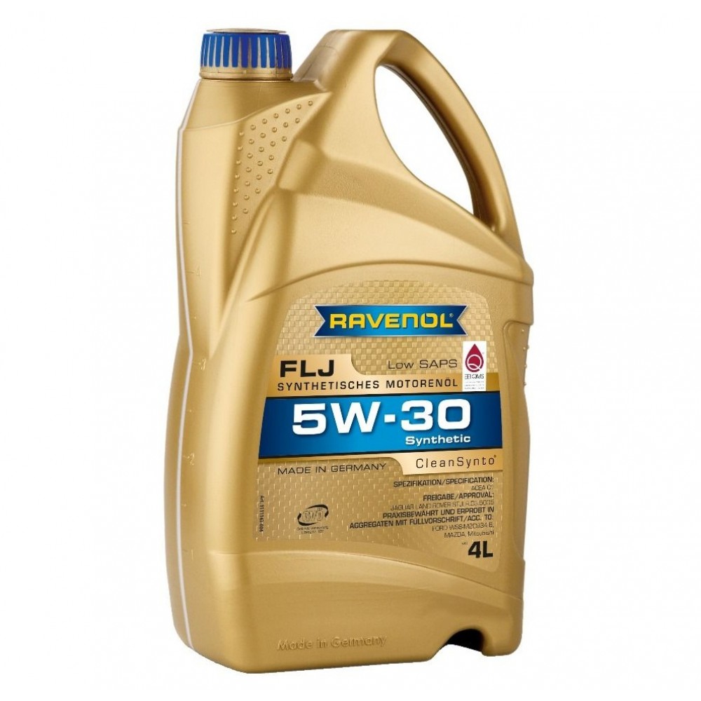 Масло RAVENOL FLJ 5W-30 - 4 Литра Масло RAVENOL FLJ 5W-30 - 4 Литра