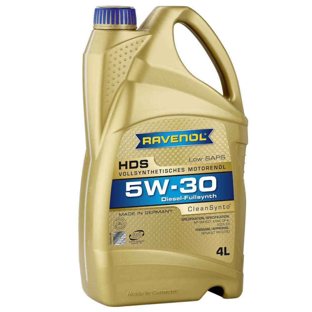 Масло RAVENOL HDS 5W-30 - 4 Литра Масло RAVENOL HDS 5W-30 - 4 Литра
