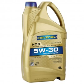 Масло RAVENOL HDS 5W-30 - 4 Литра