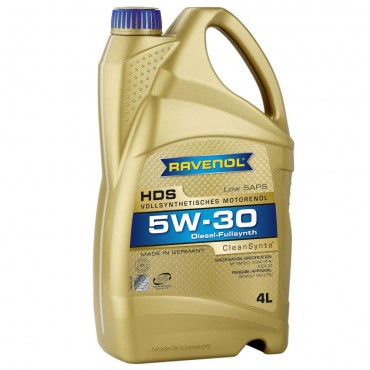 Масло RAVENOL HDS 5W-30 - 4 Литра