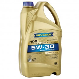 Масло RAVENOL HDS 5W-30 - 5 Литра