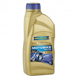 Масло RAVENOL Motobike 4-T Ester 10W-50 - 1 Литър