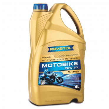 Масло RAVENOL Motobike V-Twin 20W-50 Fullsynth - 4 Литра