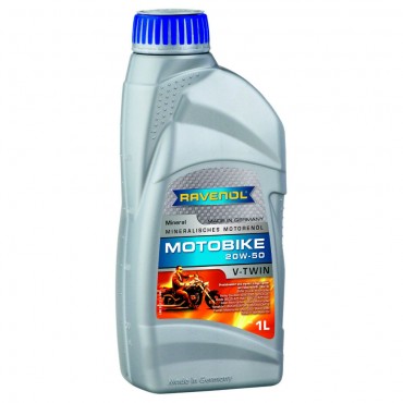 Масло RAVENOL Motobike V-Twin 20W-50 Mineral - 1 Литър