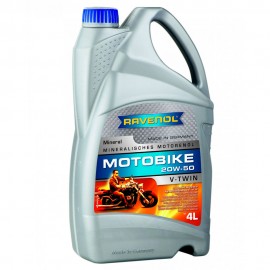 Масло RAVENOL Motobike V-Twin 20W-50 Mineral - 4 Литра