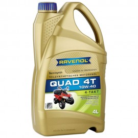 Масло RAVENOL QUAD 4T 10W-40 - 4 Литра