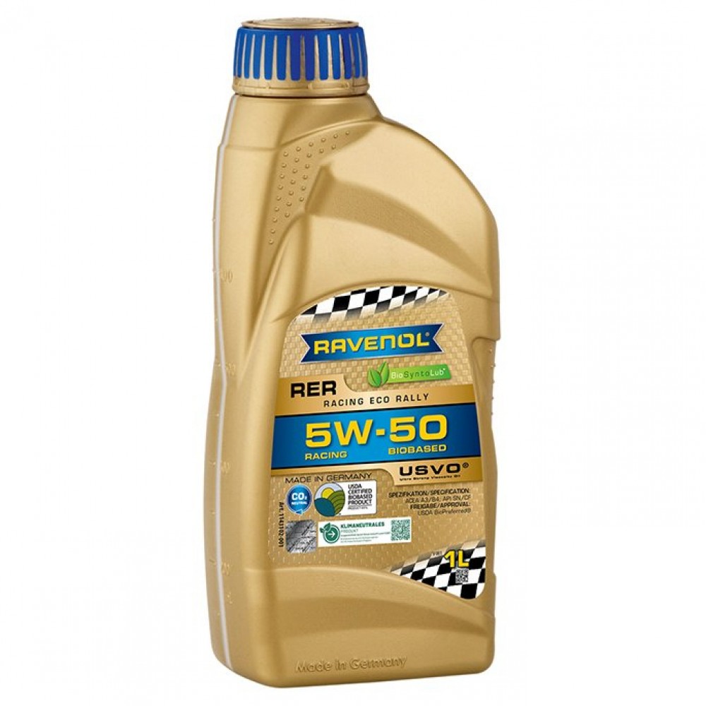Масло RAVENOL RER 5W-50 - 1 Литър Масло RAVENOL RER 5W-50 - 1 Литър
