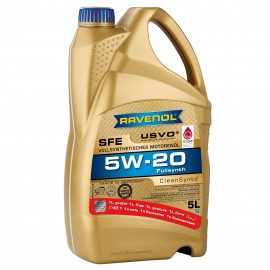 Масло RAVENOL SFE 5W-20 - (4+1 гратис) 5 Литра