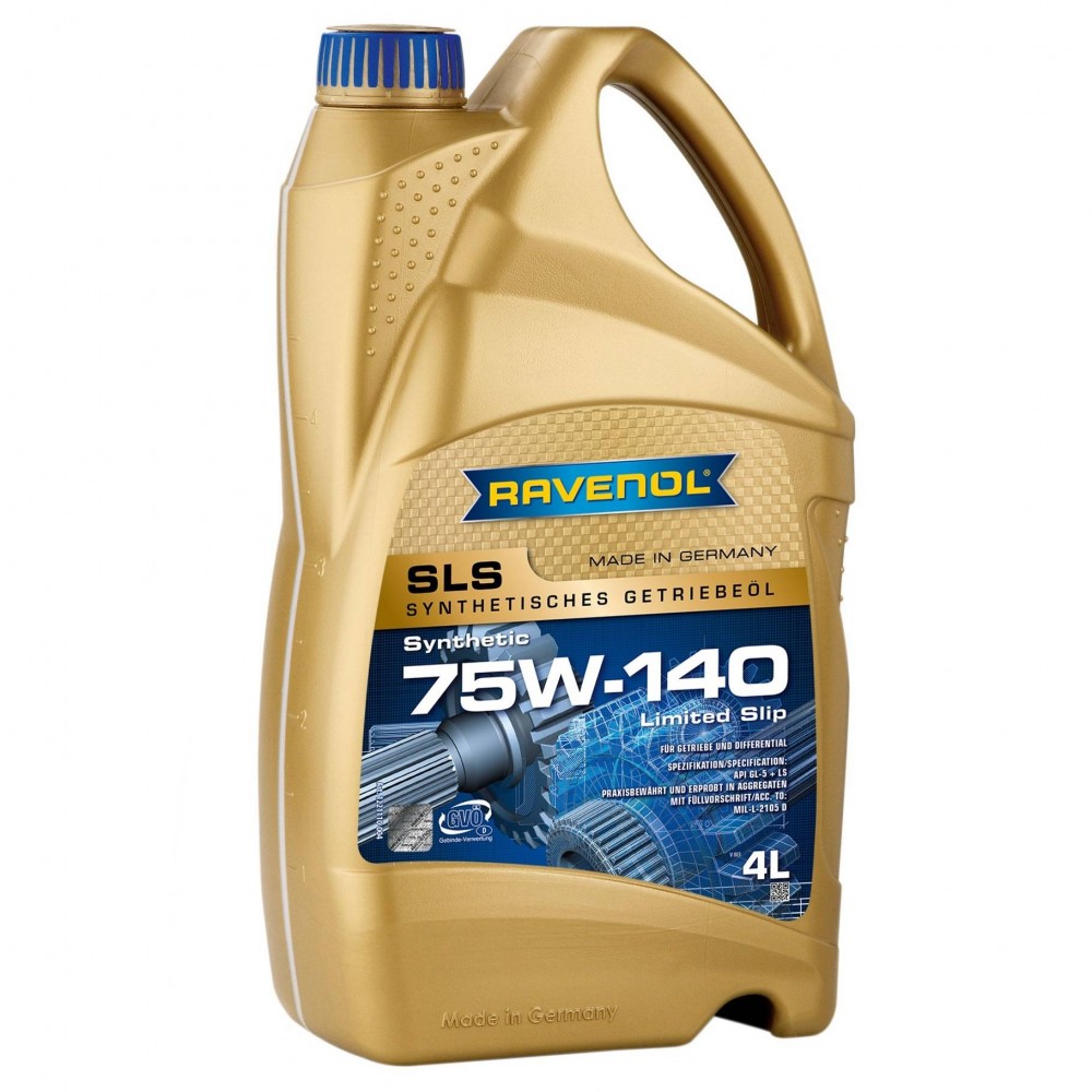 Масло RAVENOL SLS 75W-140 GL-5 LS - 4 Литра