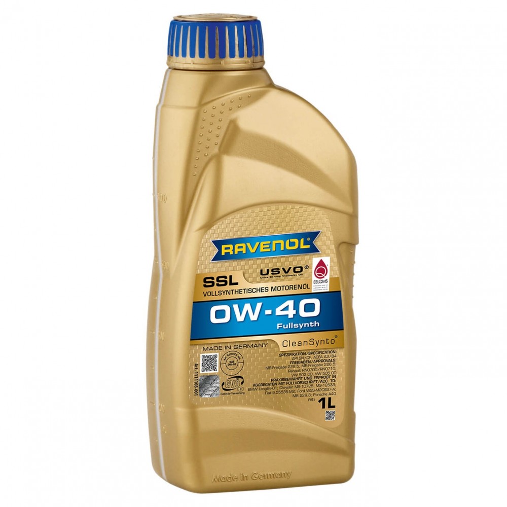 Масло RAVENOL SSL 0W-40 - 1 Литър