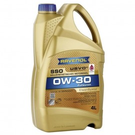 Масло RAVENOL SSO 0W-30 - 4 Литра