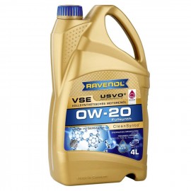 Масло RAVENOL VSE 0W-20 - 4 Литра