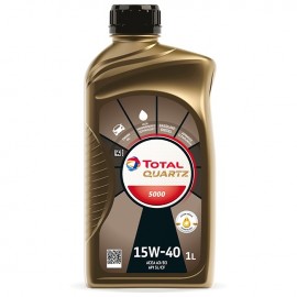 Масло Total Quartz 5000 15W-40 - 1 Литър
