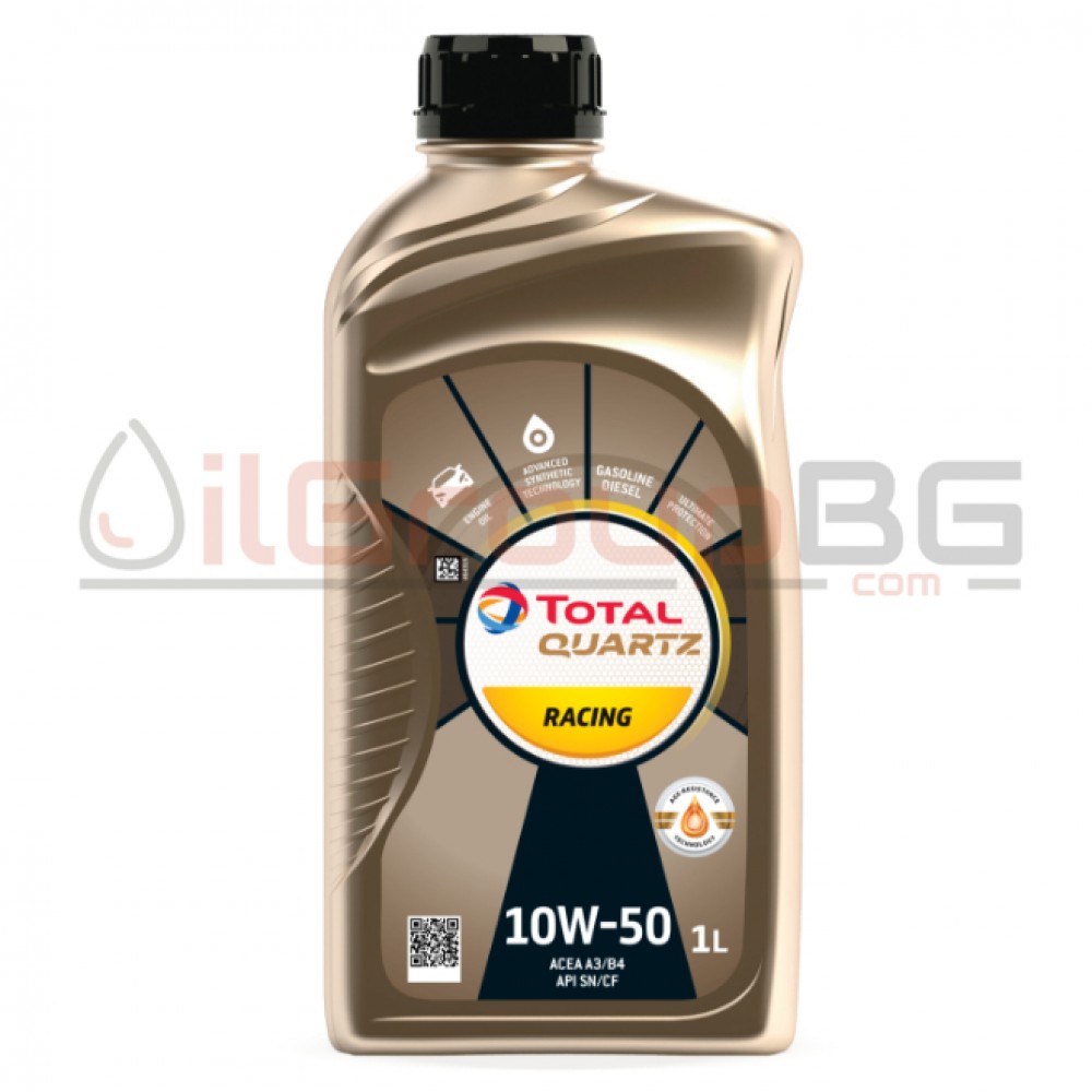 Масло Total Quartz Racing 10W-50 - 1 Литър