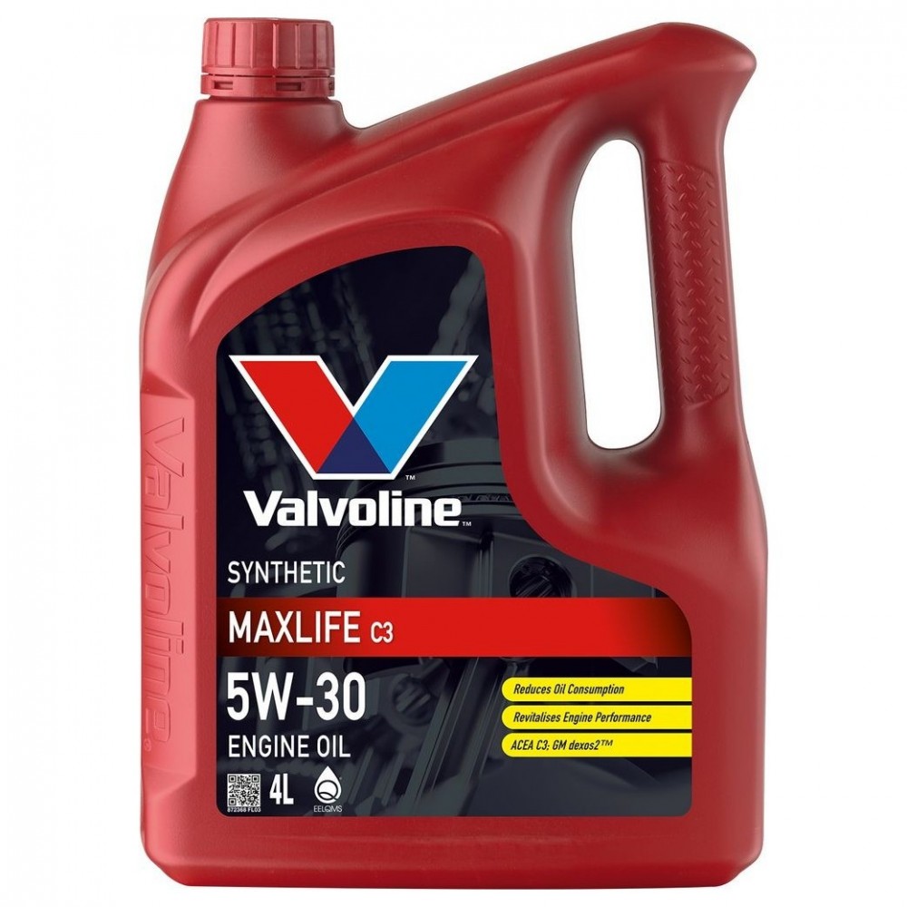 Масло VALVOLINE MaxLife C3 5W-30 - 4 Литра