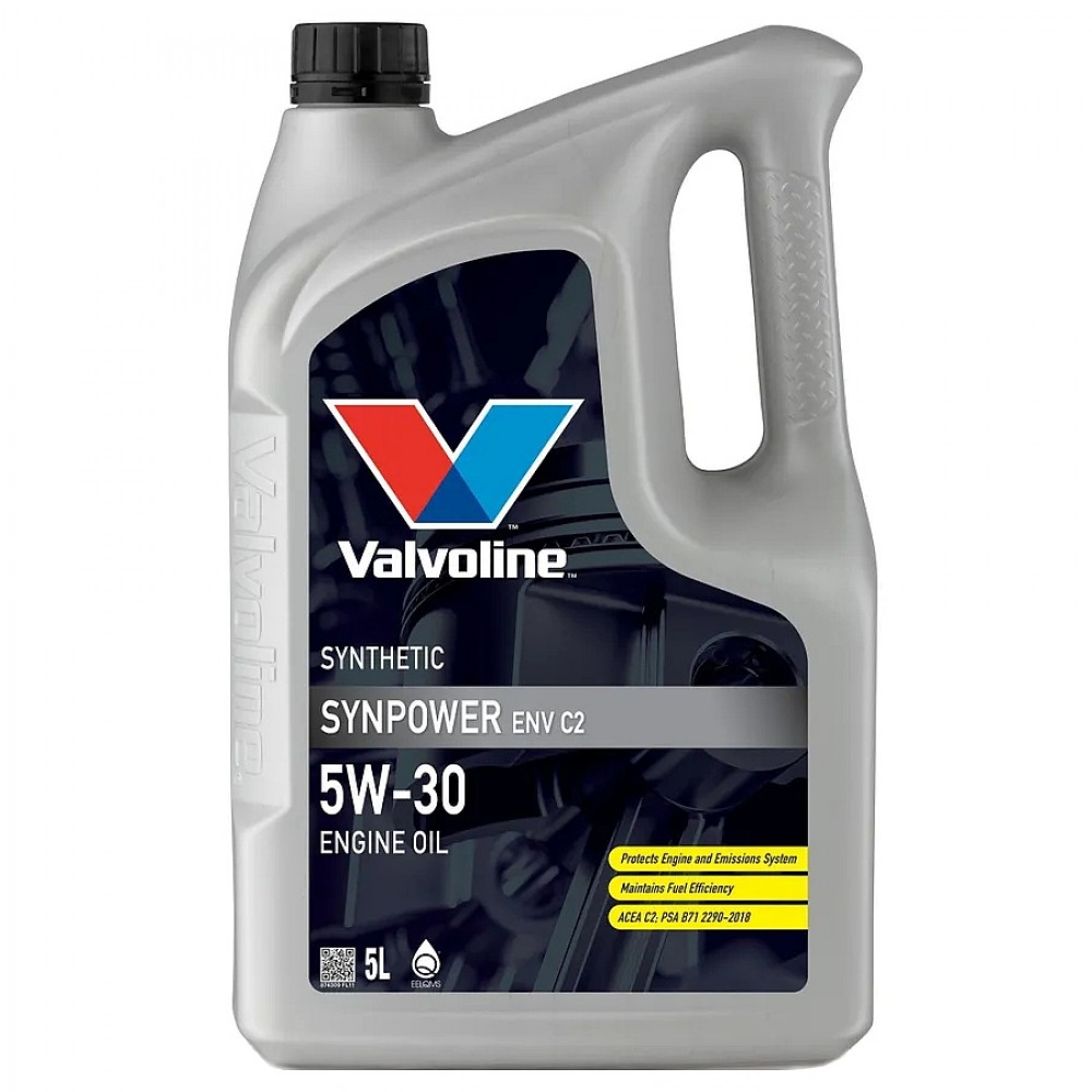 Масло VALVOLINE SynPower ENV C2 0W-30 - 5 Литра