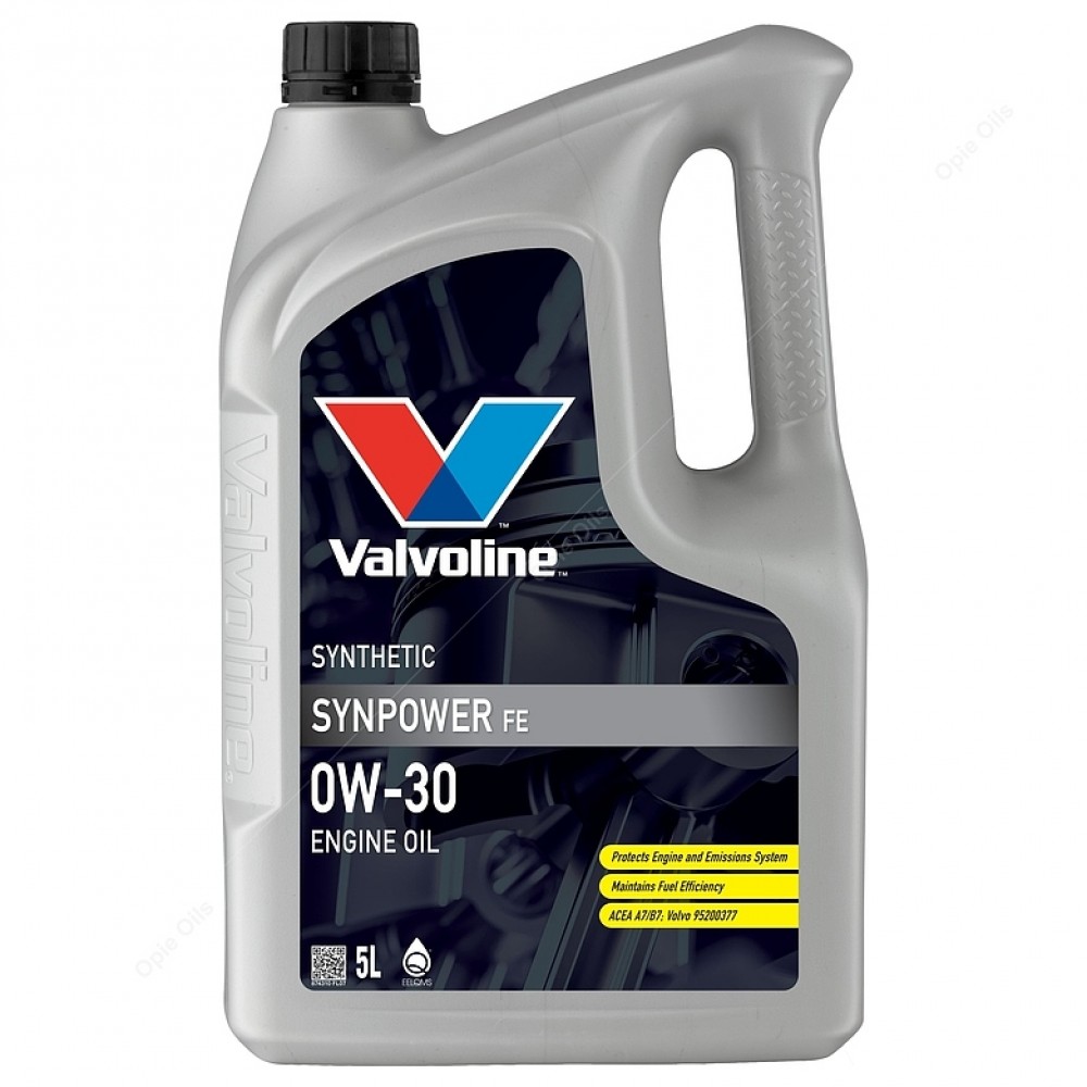 Масло VALVOLINE SynPower FE 0W-30 - 5 Литра