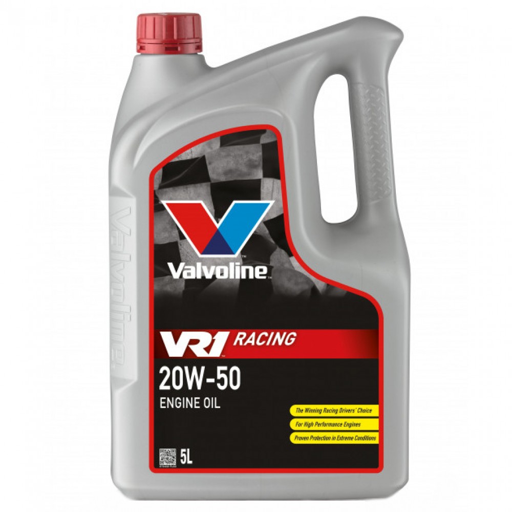 Масло VALVOLINE VR1 Racing 20W-50 - 5 Литра