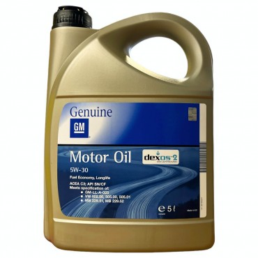 Масло GM 5W-30 Dexos 2 - 5 Литра