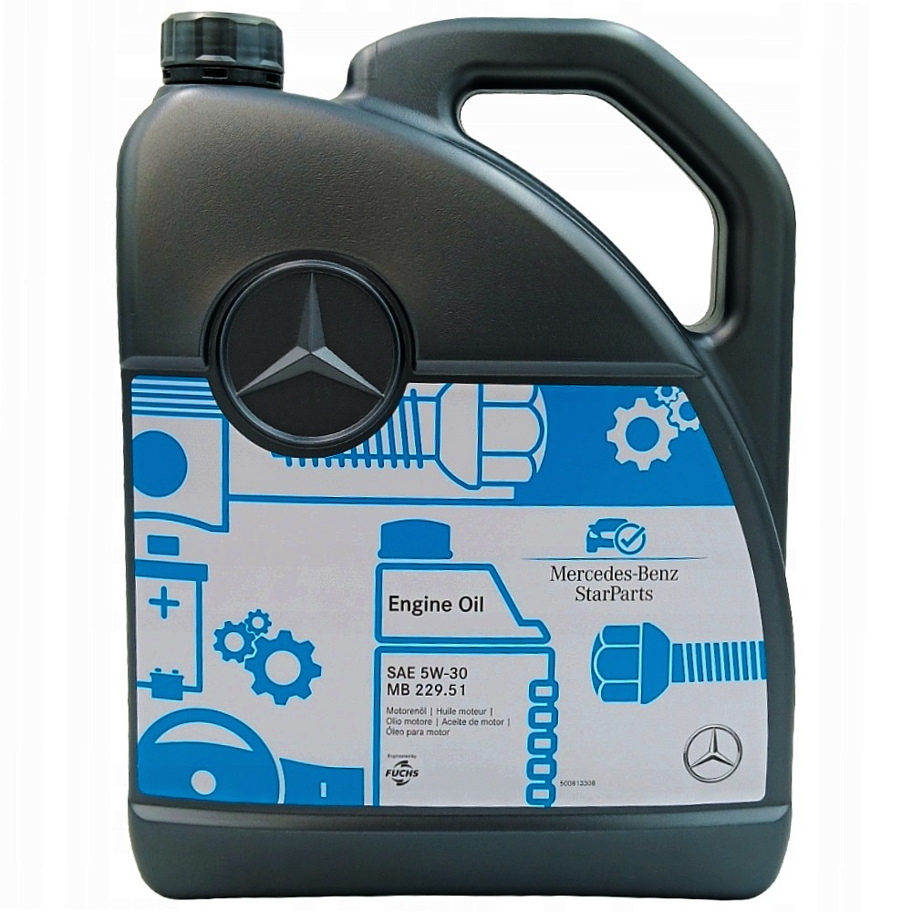 Масло Mercedes-Benz 229.51 5W-30 - 5 Литра Масло Mercedes-Benz 229.51 5W-30 - 5 Литра