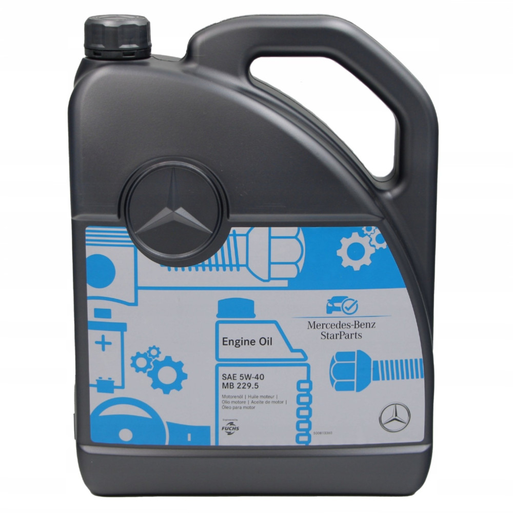 Масло Mercedes-Benz 229.5 5W-40 - 5 Литра Масло Mercedes-Benz 229.5 5W-40 - 5 Литра