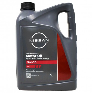 Масло NISSAN 5W-30 C4 DPF - 5 Литра